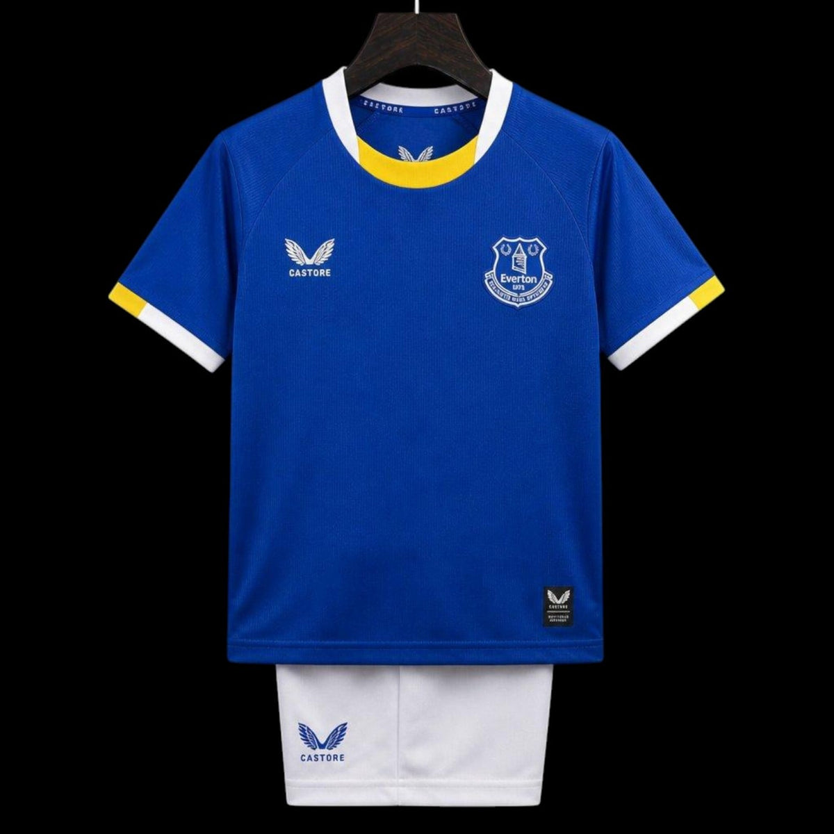 Maillot enfant Everton FC 26/27 version fan — vue face
