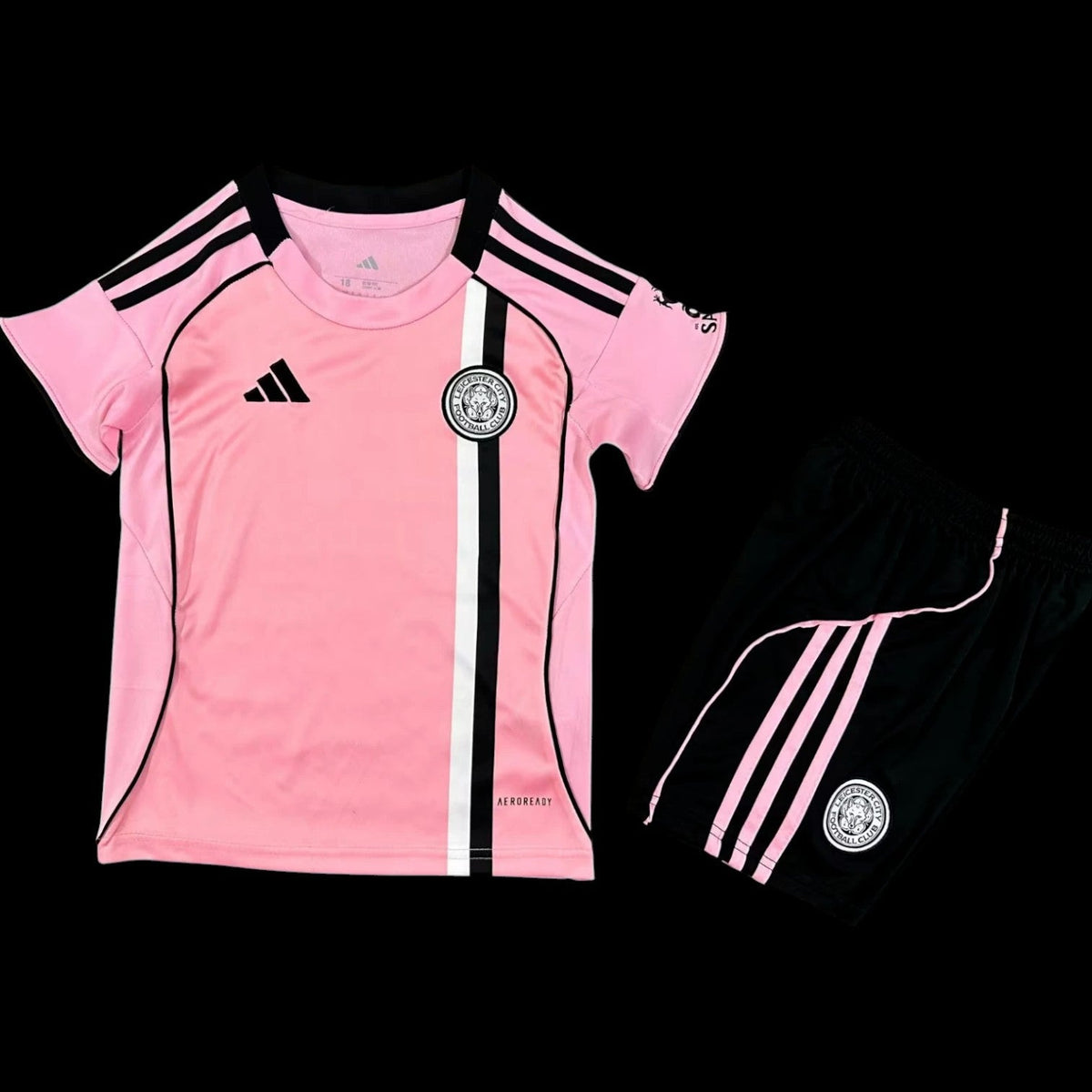 Maillot enfant Kit Enfant Leicester 25/26 version fan — vue face