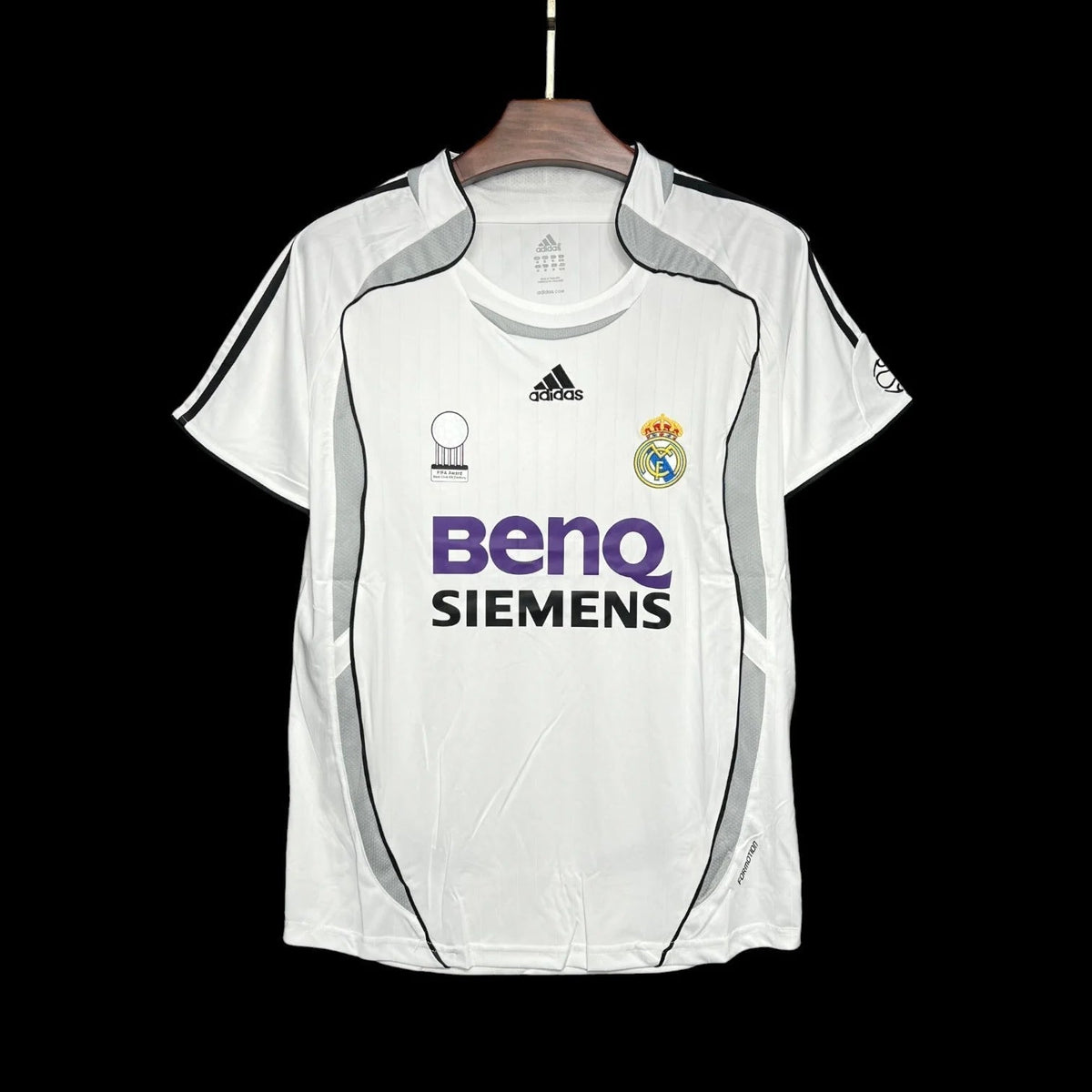 Maillot Real Madrid 06/07 version fan — vue face