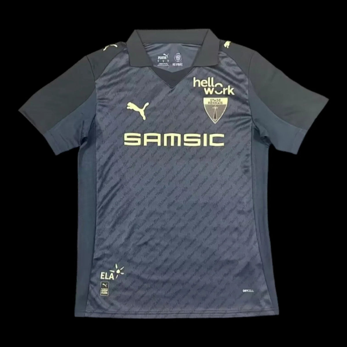Maillot Rennes 25/26 version fan — vue face