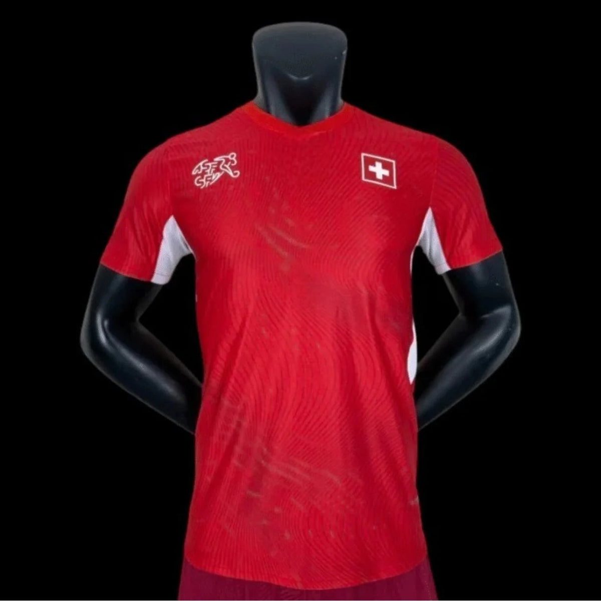Maillot Suisse 26/27 version joueur — vue face