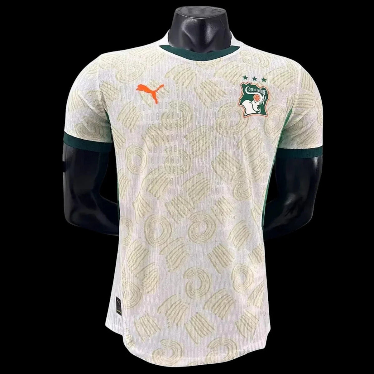 Maillot Côte d'Ivoire 26/27 version joueur — vue face
