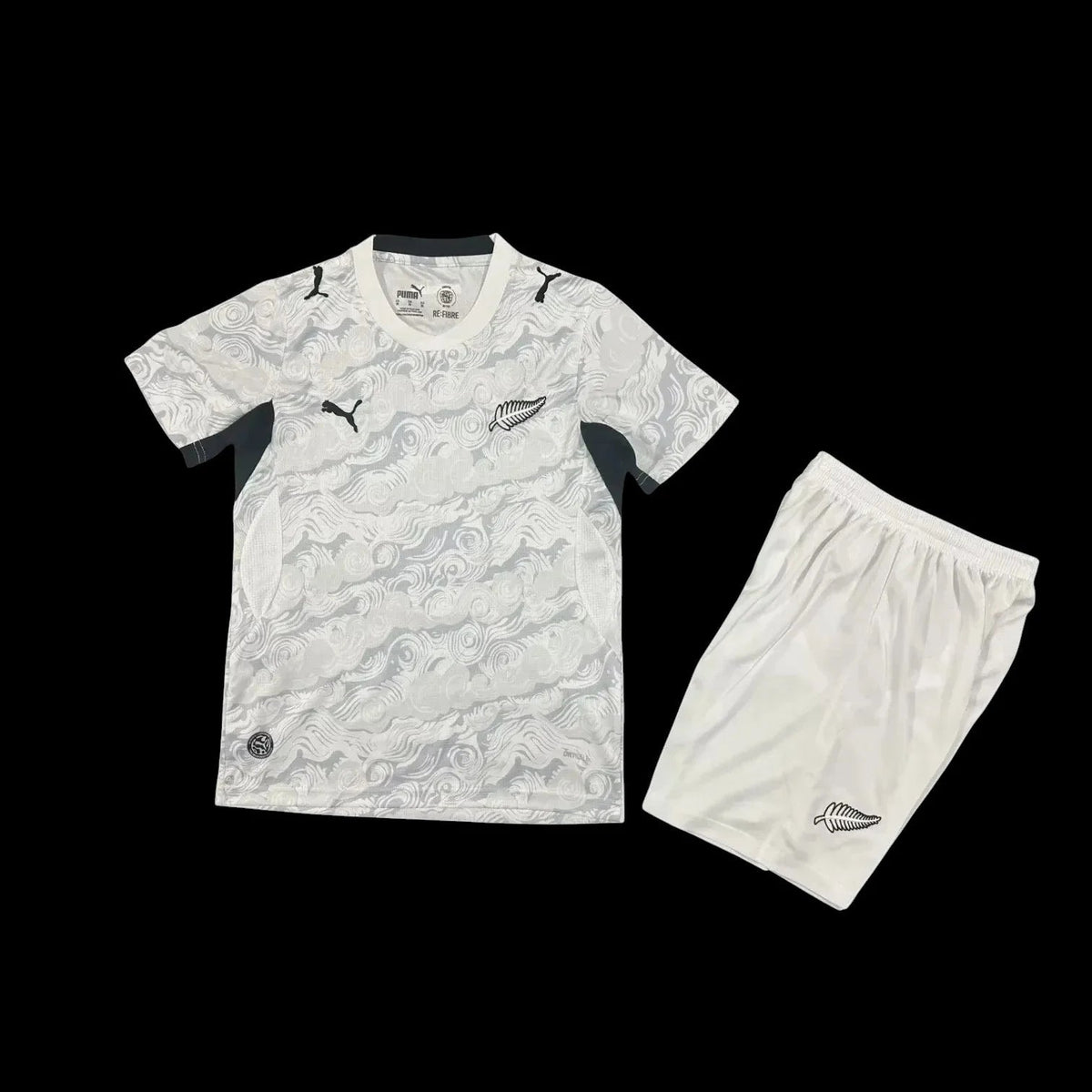 Maillot enfant Nouvelle-Zélande 26/27 version fan — vue face