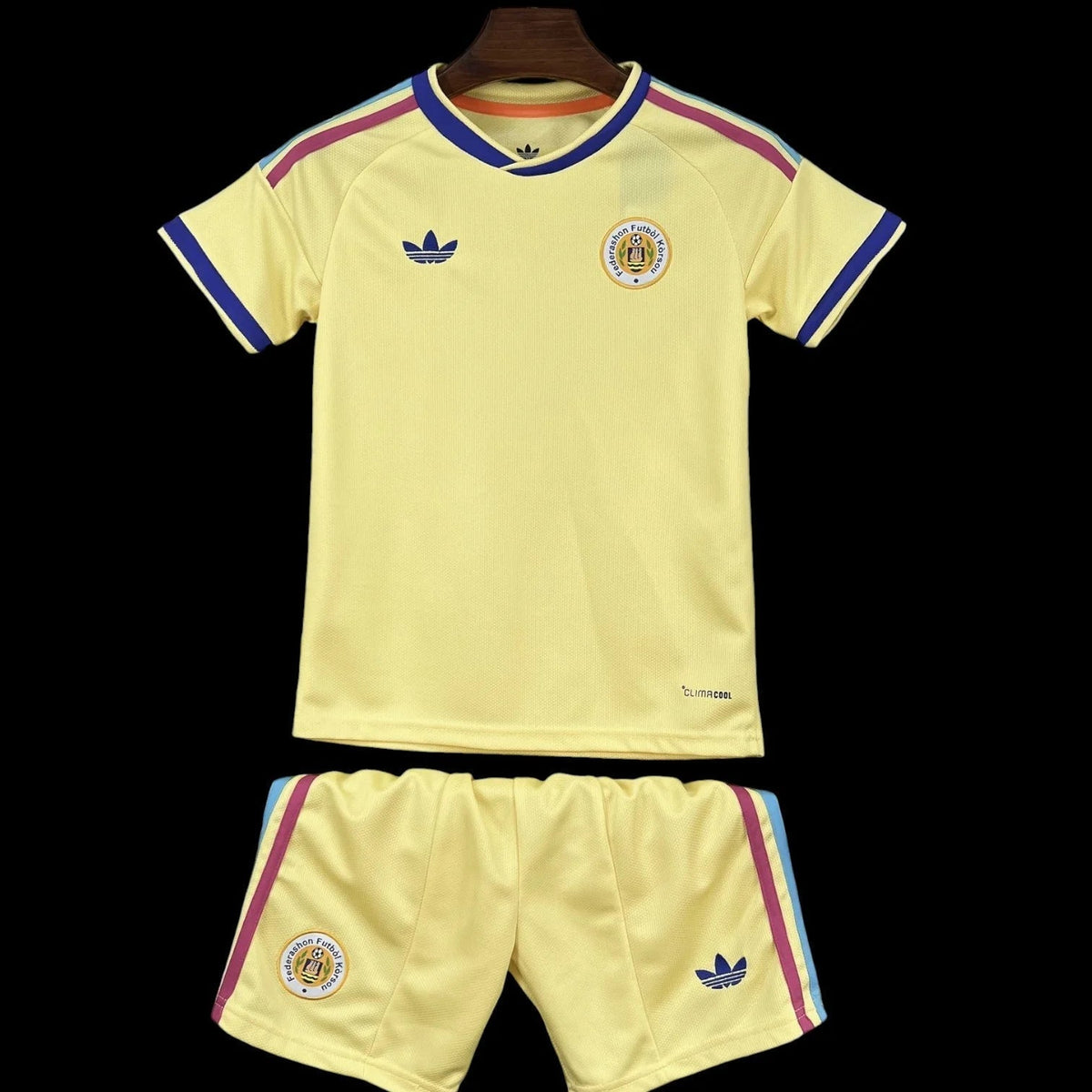 Maillot enfant Curaçao 26/27 version fan — vue face