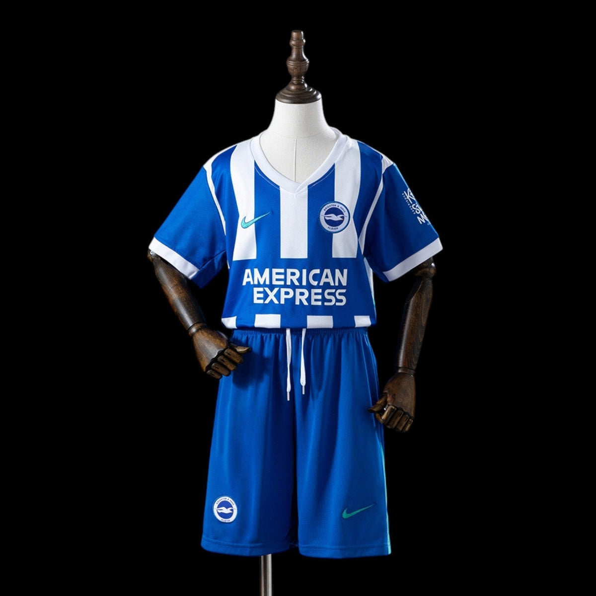 Maillot enfant Brighton 25/26 version fan — vue face