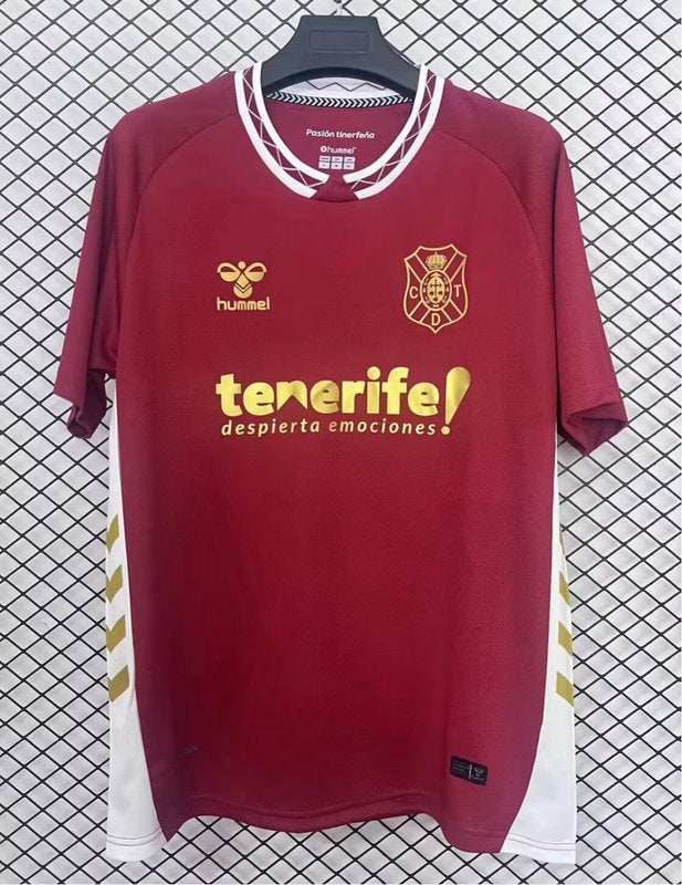 Maillot CD Tenerife 25/26 version fan — vue face