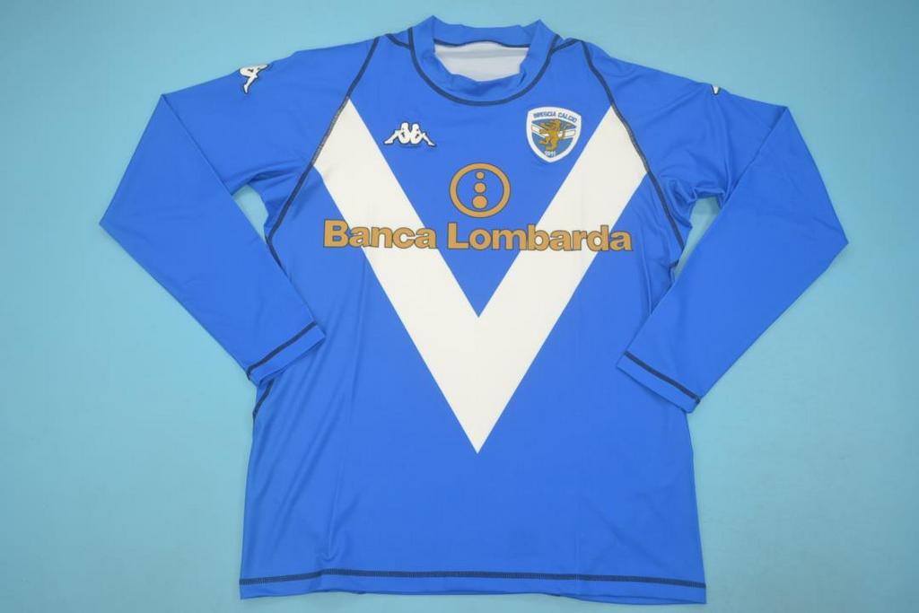 Maillot manches longues Brescia 03/04 version fan — vue face