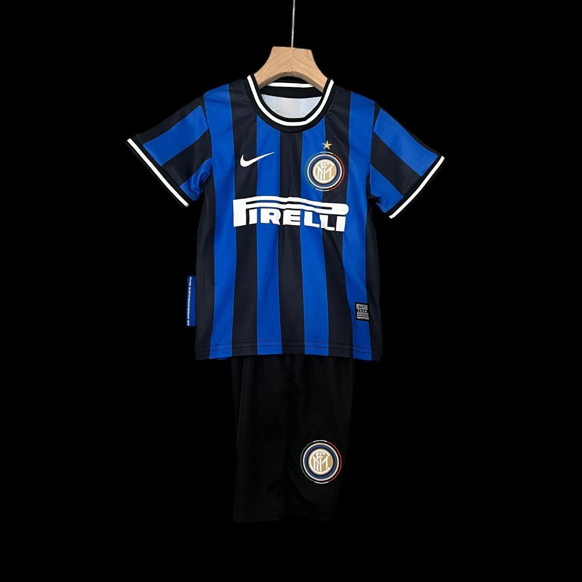 Maillot enfant Inter Milan 09/10 version fan — vue face