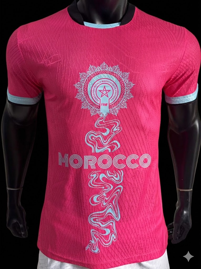 Maillot Maroc 26/27 version fan — vue face
