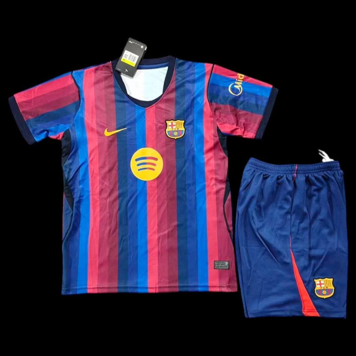 Maillot enfant FC Barcelone 26/27 version fan — vue face
