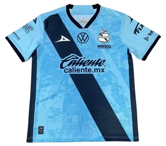 Maillot Puebla 25/26 version fan — vue face