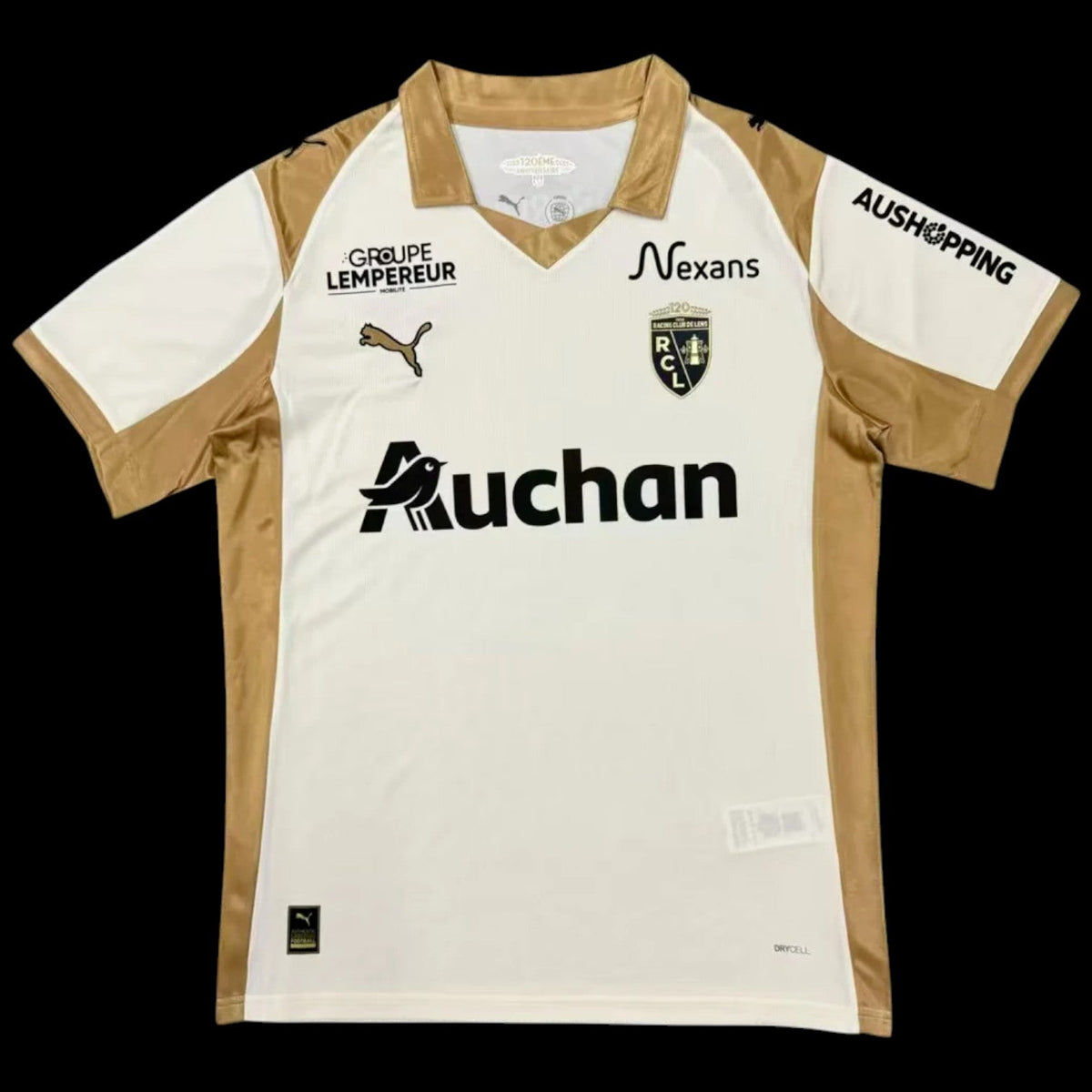 Maillot RC Lens 25/26 version fan — vue face
