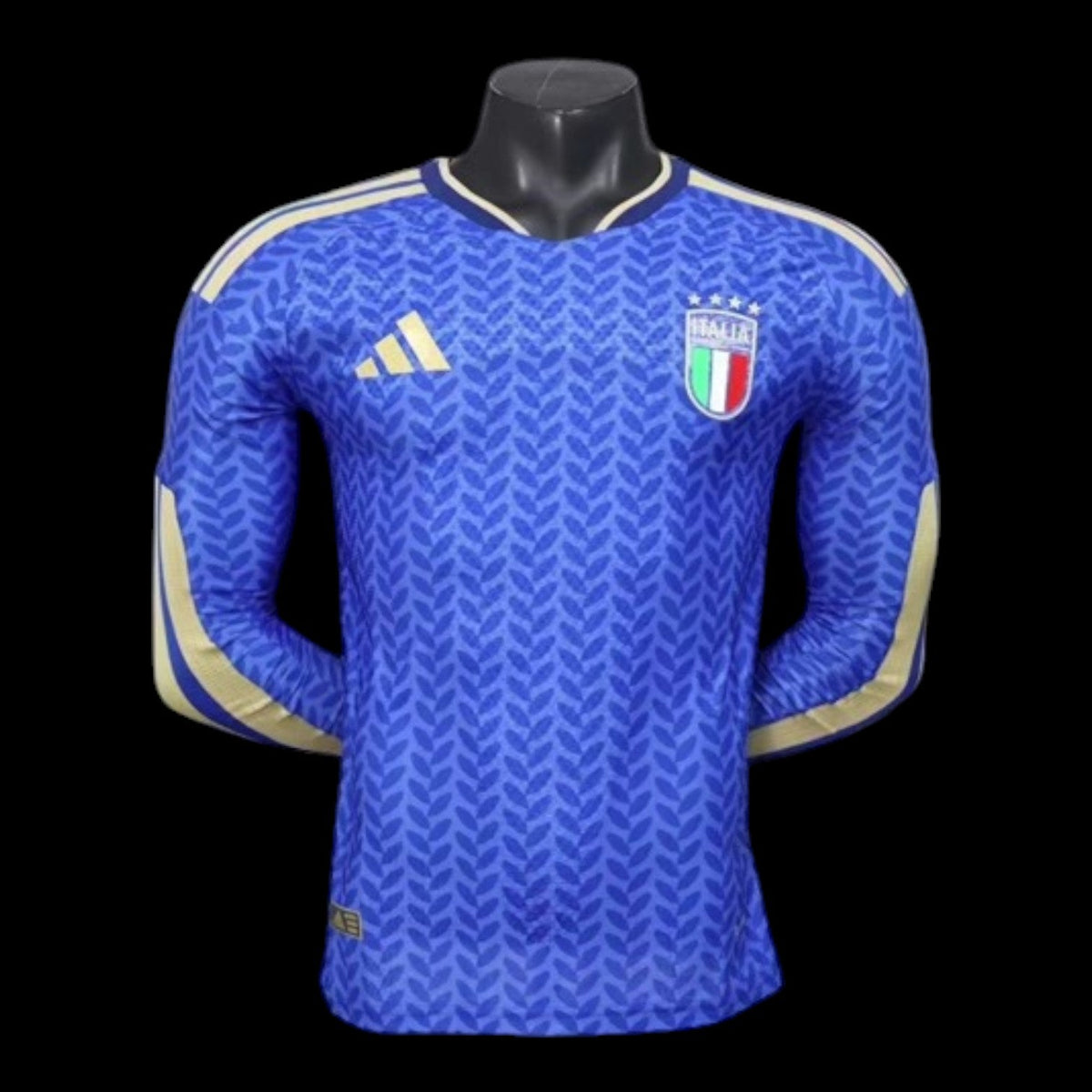 Maillot manches longues Italie 26/27 version joueur — vue face