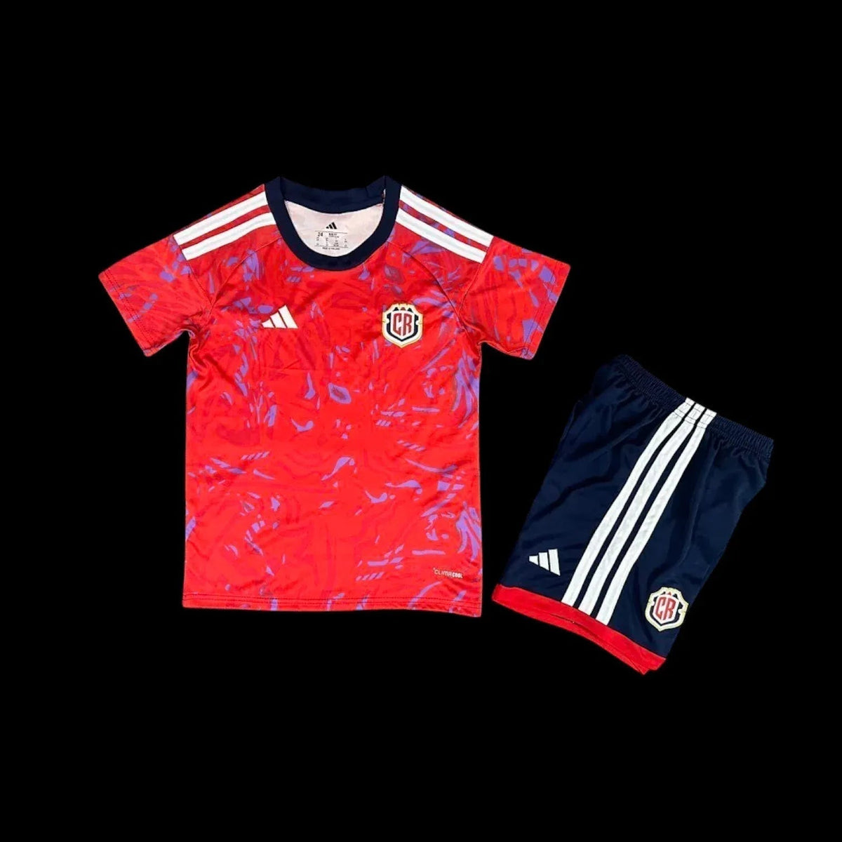 Maillot enfant Costa Rica 26/27 version fan — vue face
