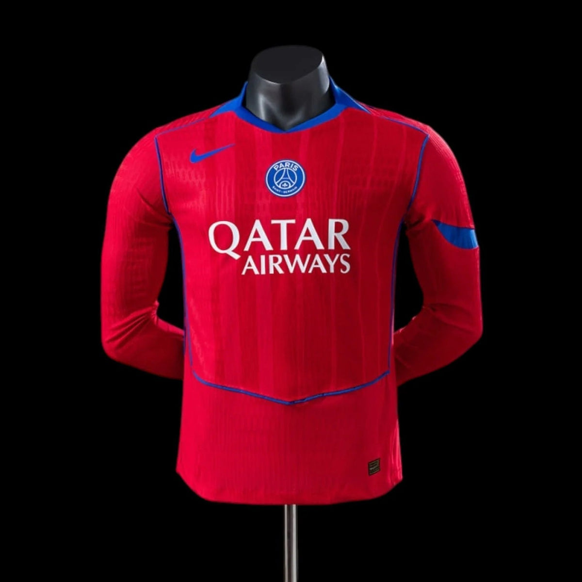 Maillot manches longues Paris SG 25/26 version joueur — vue face