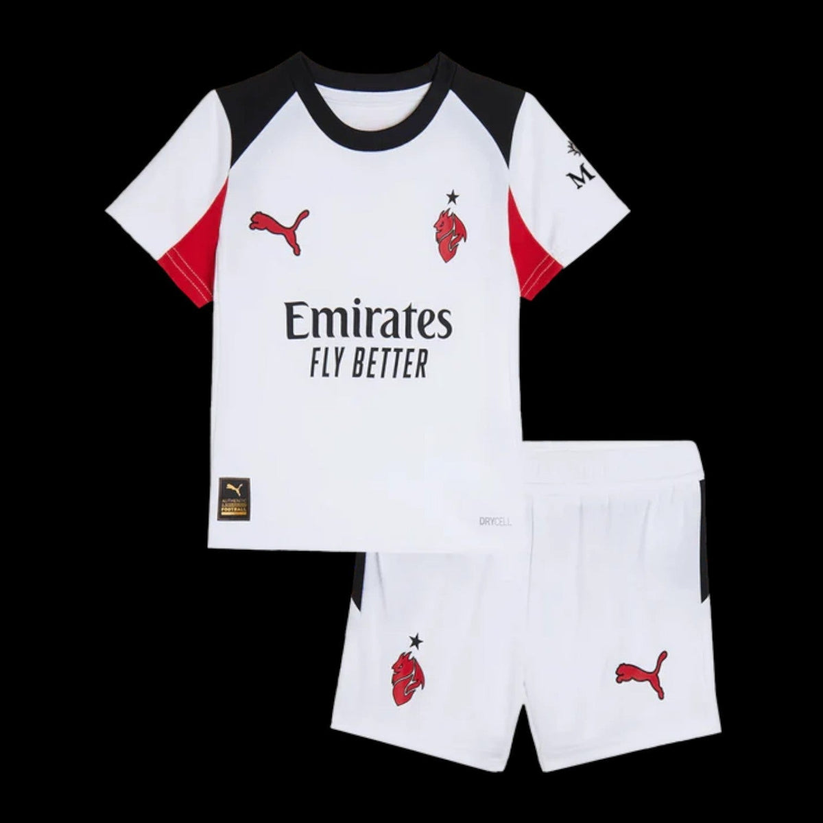 Maillot enfant Milan AC 25/26 version fan — vue face