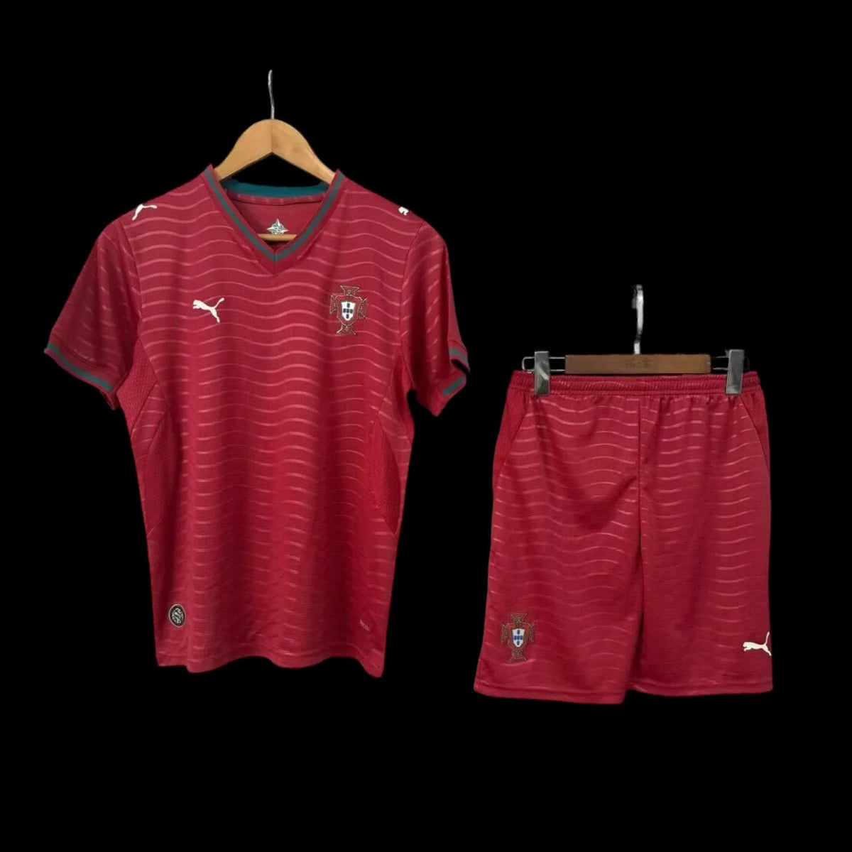 Maillot enfant Portugal 26/27 version fan — vue face