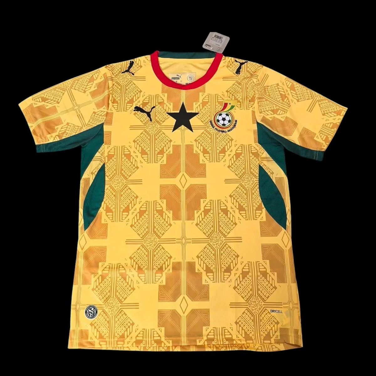 Maillot Ghana 26/27 version fan — vue face