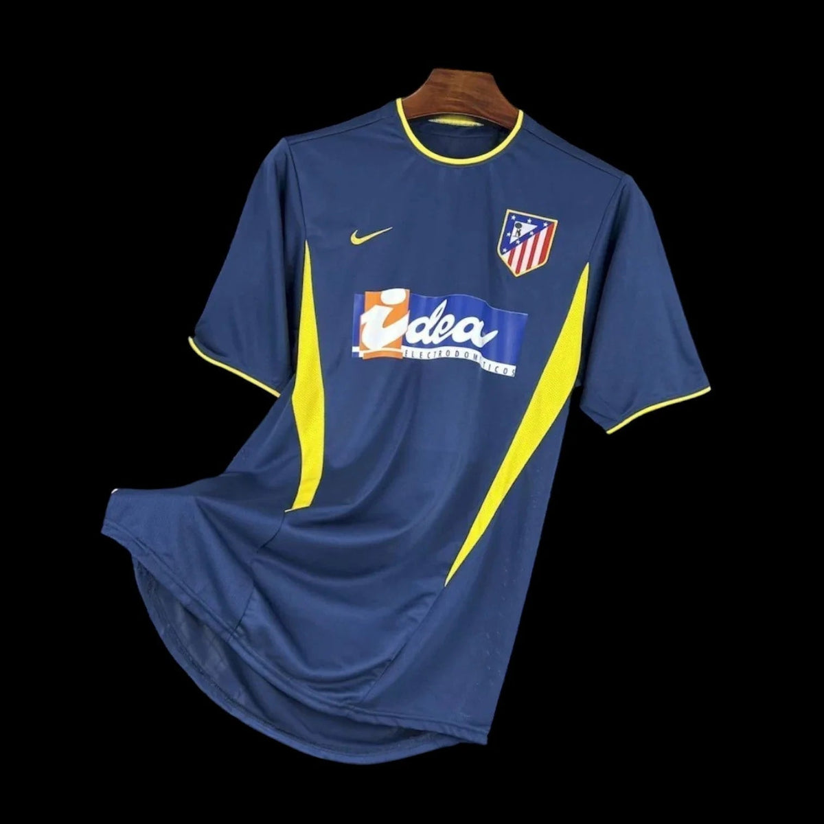 Maillot Atlético Madrid 2002 version fan — vue face