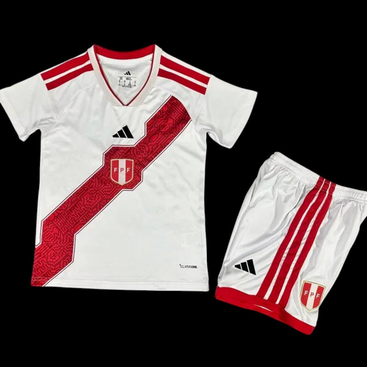 Maillot enfant Pérou 26/27 version fan — vue face