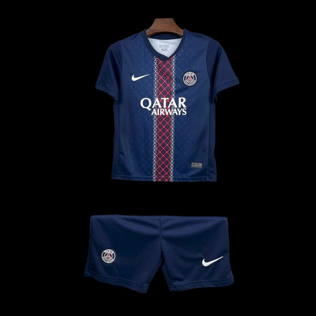 Maillot enfant Paris SG 25/26 version fan — vue face
