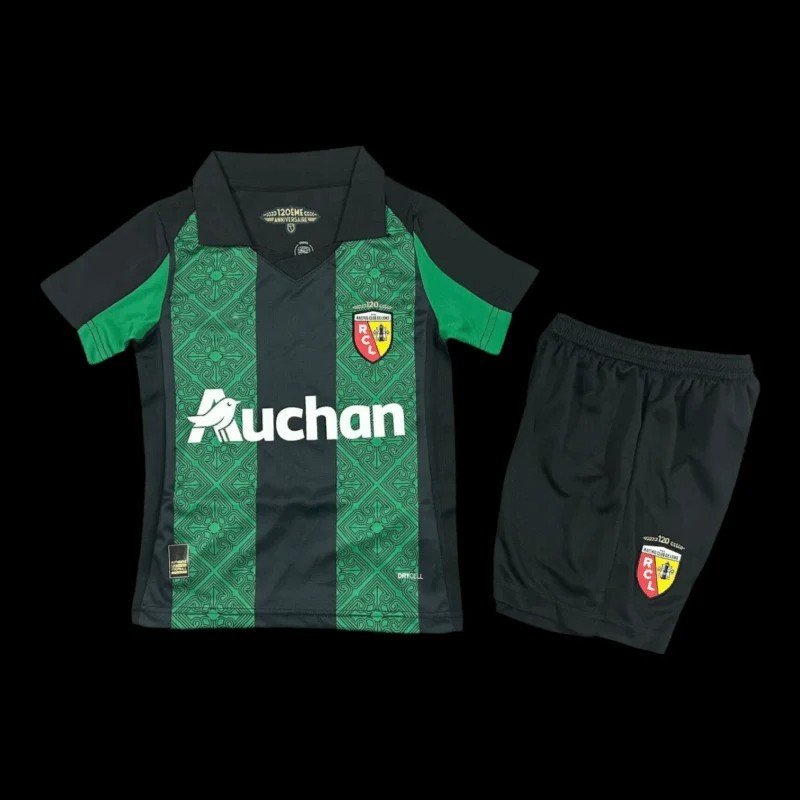 Maillot enfant RC Lens 25/26 version fan — vue face