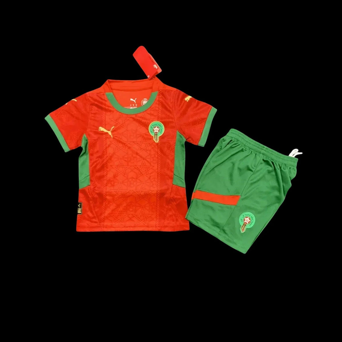 Maillot enfant Maroc 26/27 version fan — vue face