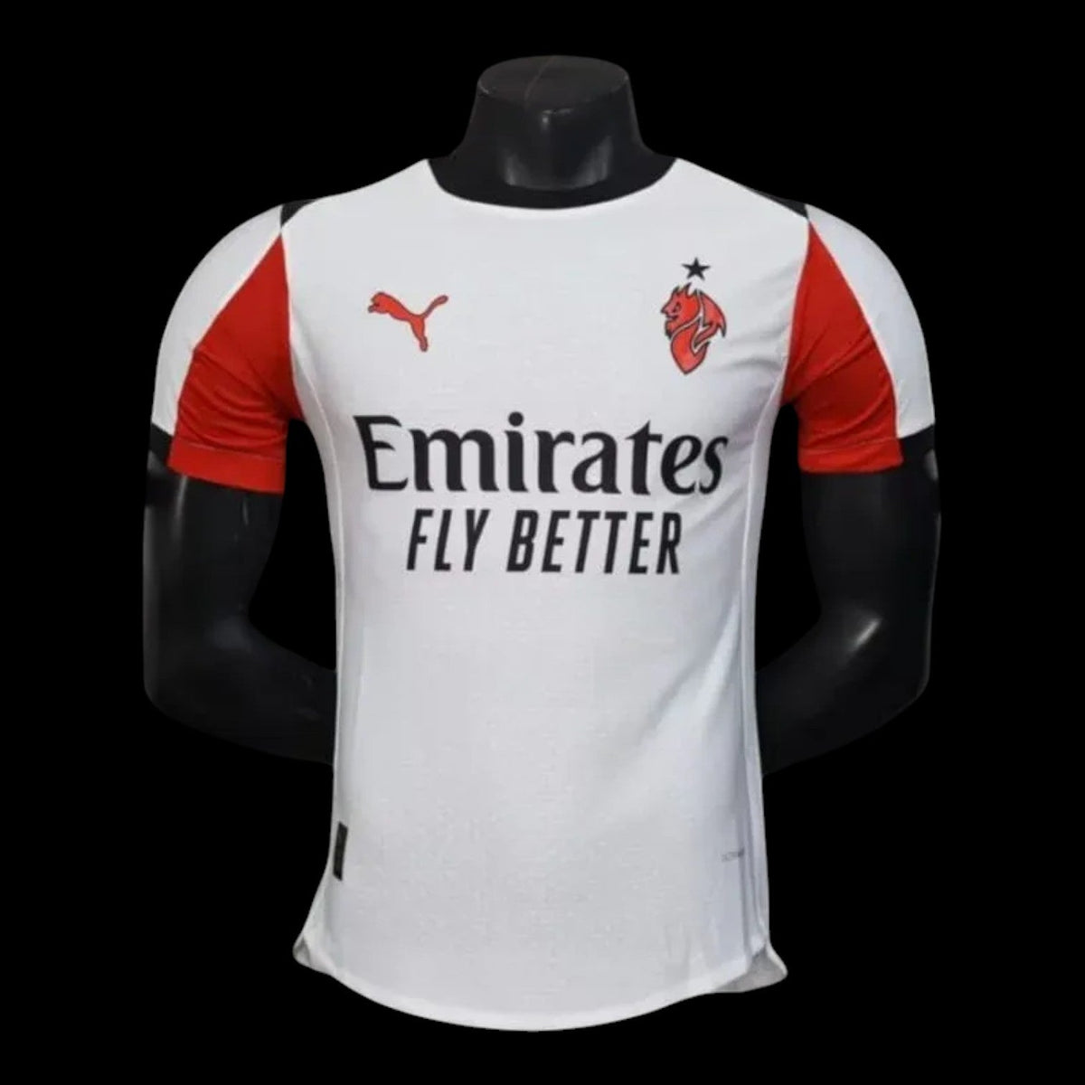 Maillot Milan AC 25/26 version joueur — vue face
