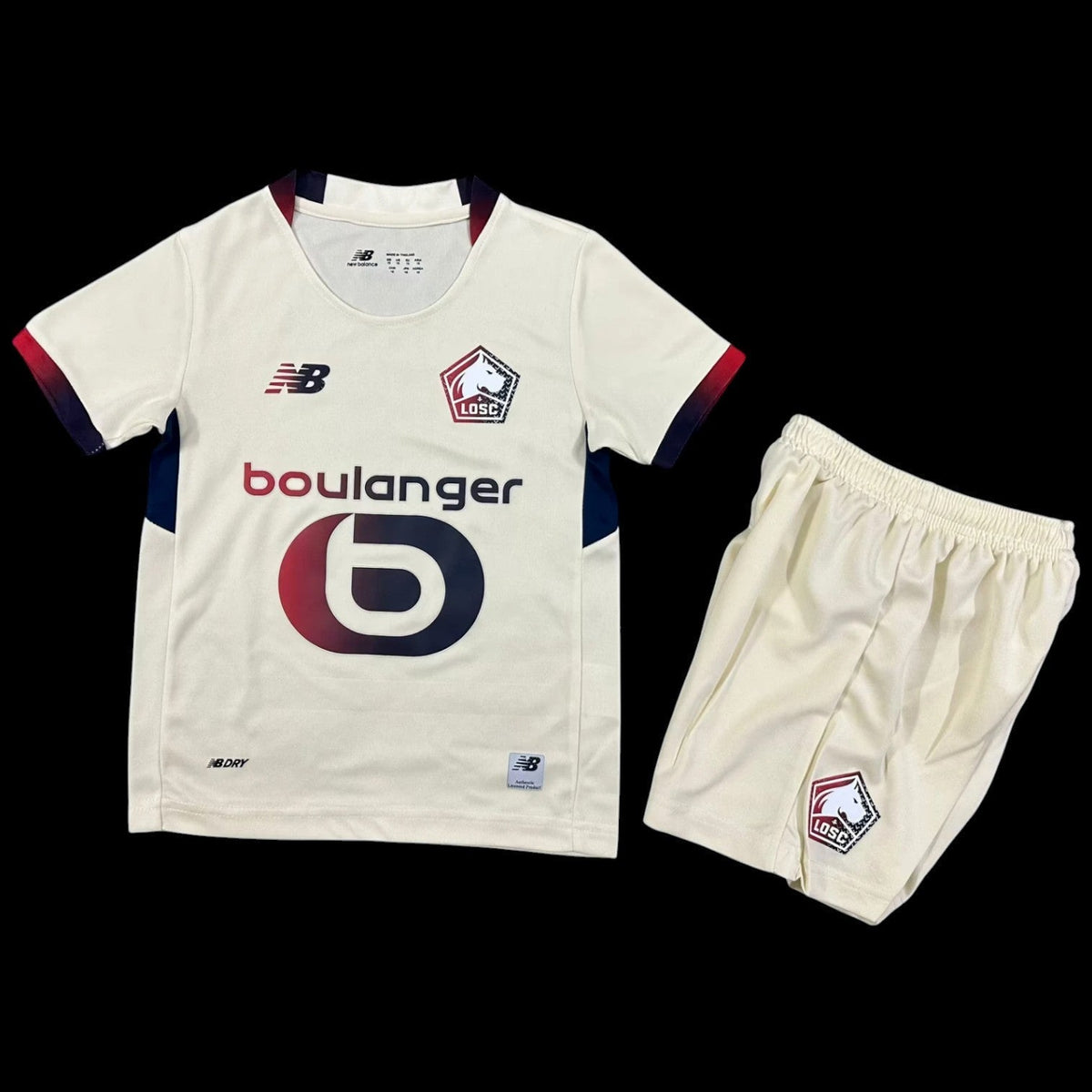 Maillot enfant LOSC Lille 25/26 version fan — vue face