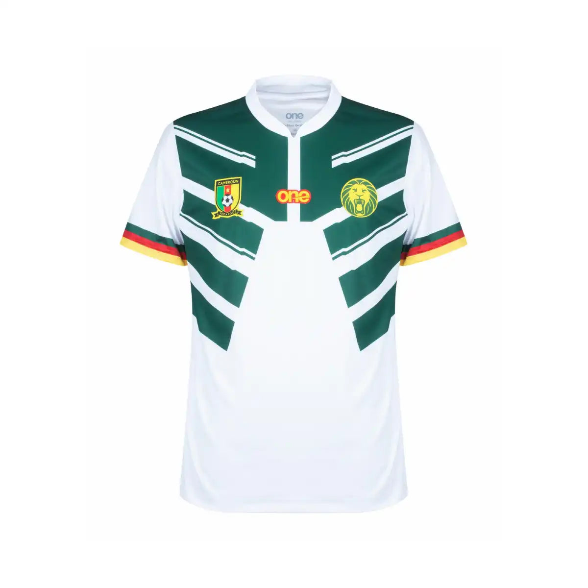 Maillot Cameroun 2024 version fan — vue face