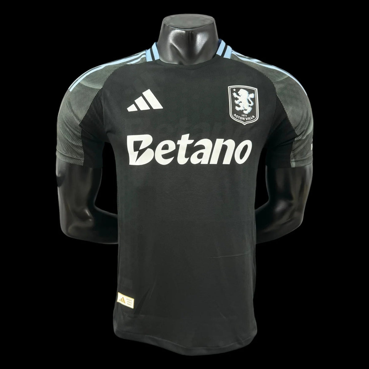 Maillot Aston Villa 25/26 version joueur — vue face