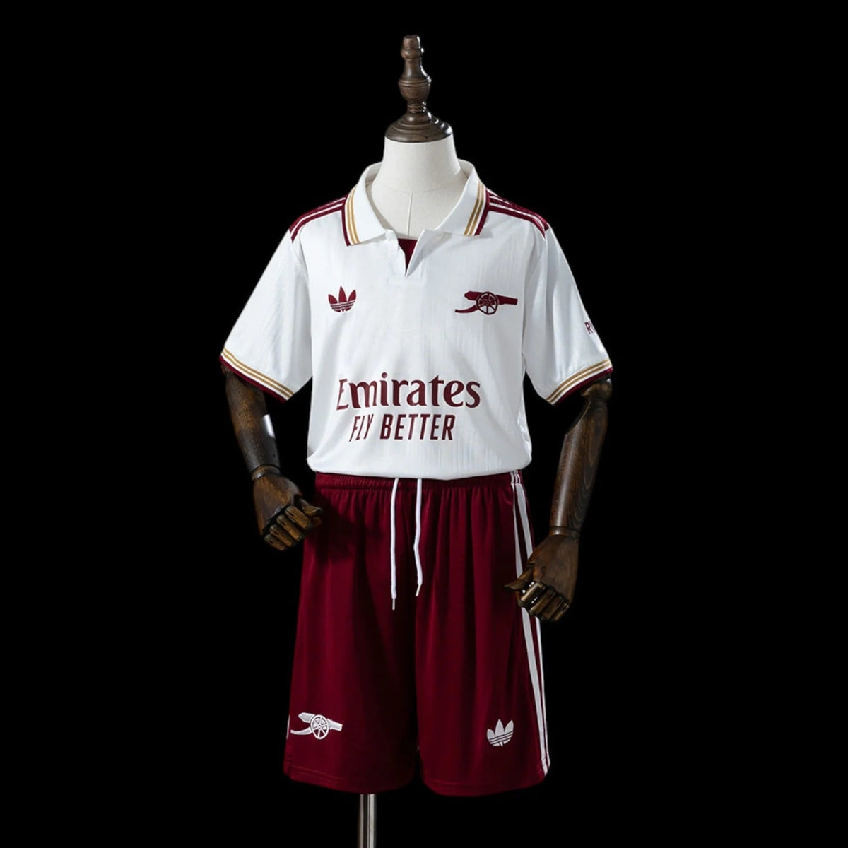 Maillot enfant Arsenal 25/26 version fan — vue face