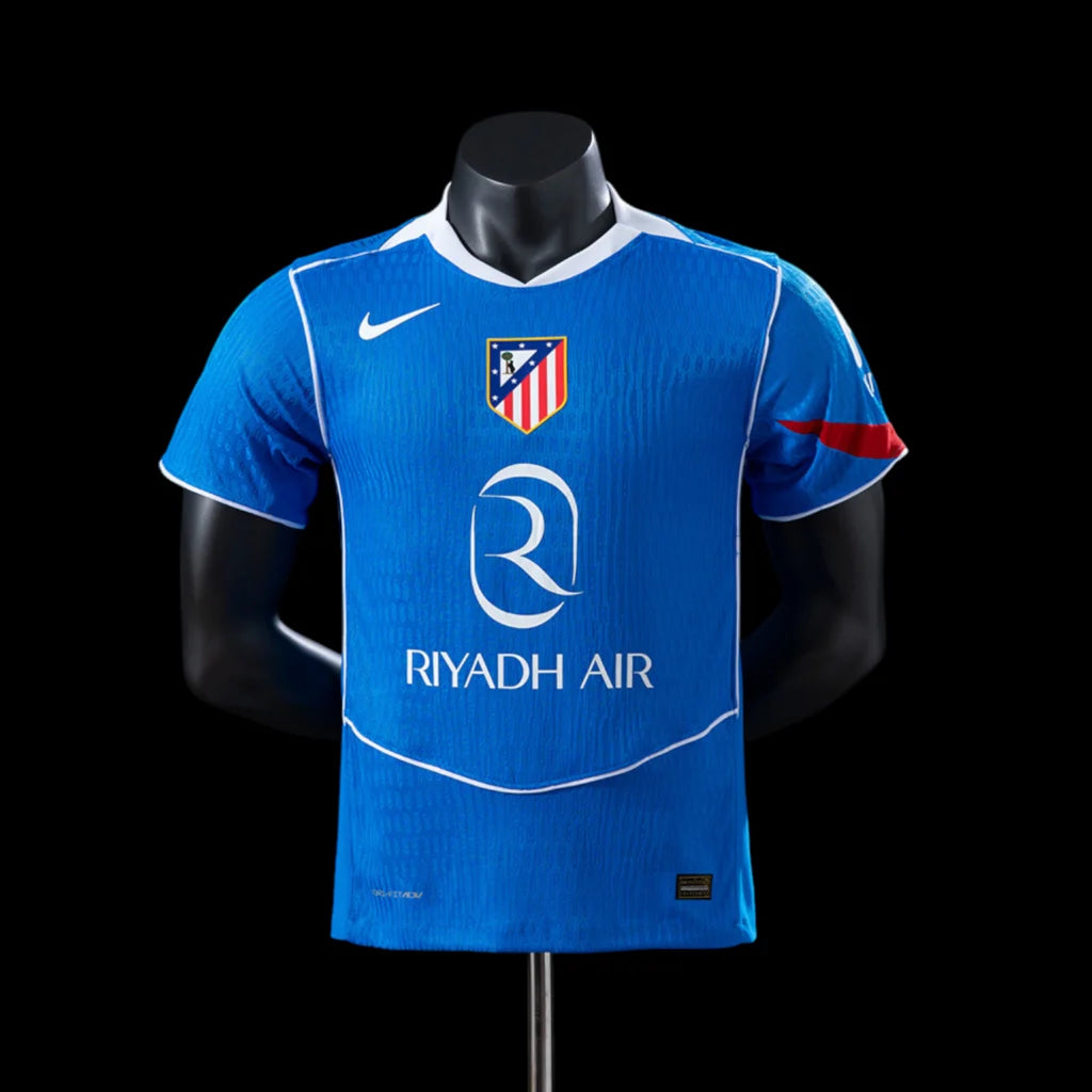 Maillot Atlético Madrid 25/26 version joueur — vue face