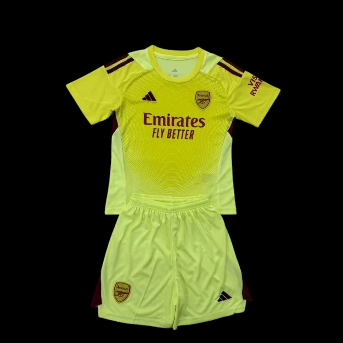 Maillot enfant Arsenal 25/26 version fan — vue face