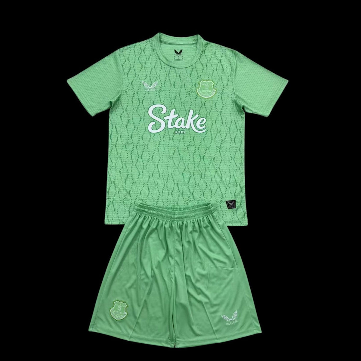 Maillot enfant Everton FC 25/26 version fan — vue face
