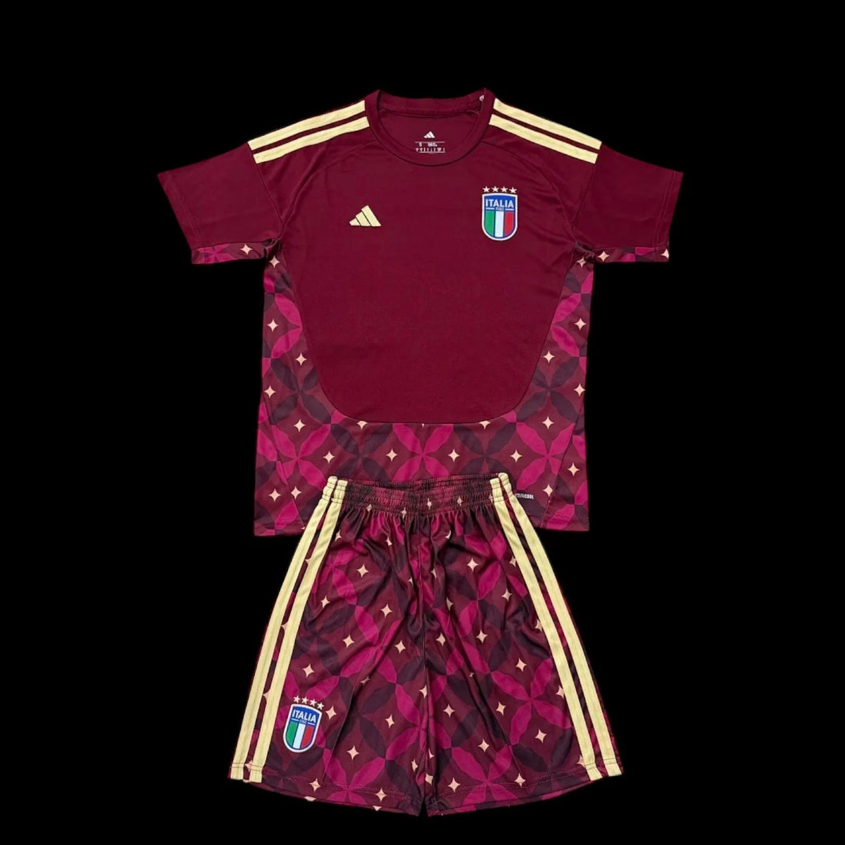 Maillot enfant Italie 26/27 version fan — vue face
