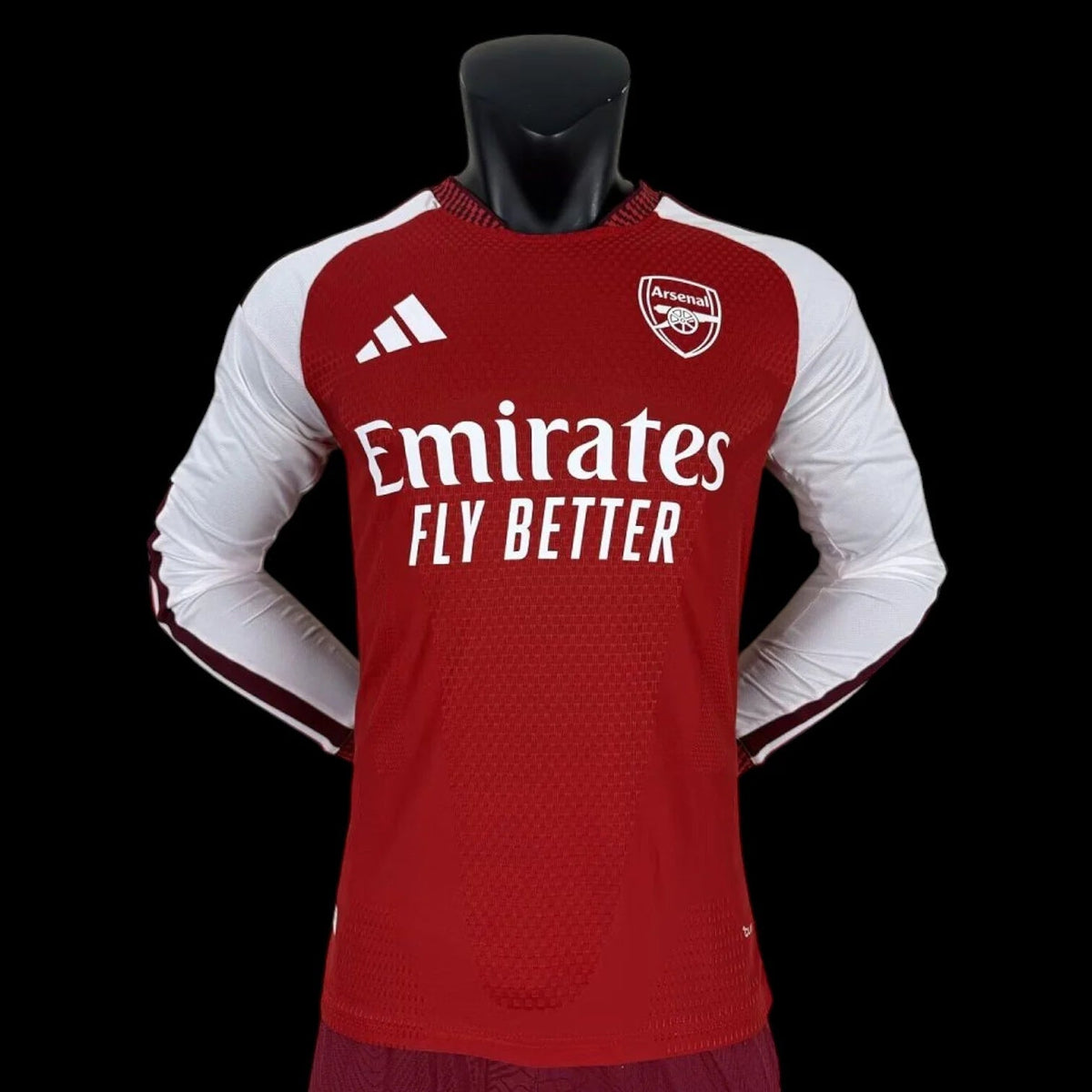 Maillot Arsenal 26/27 version joueur — vue face