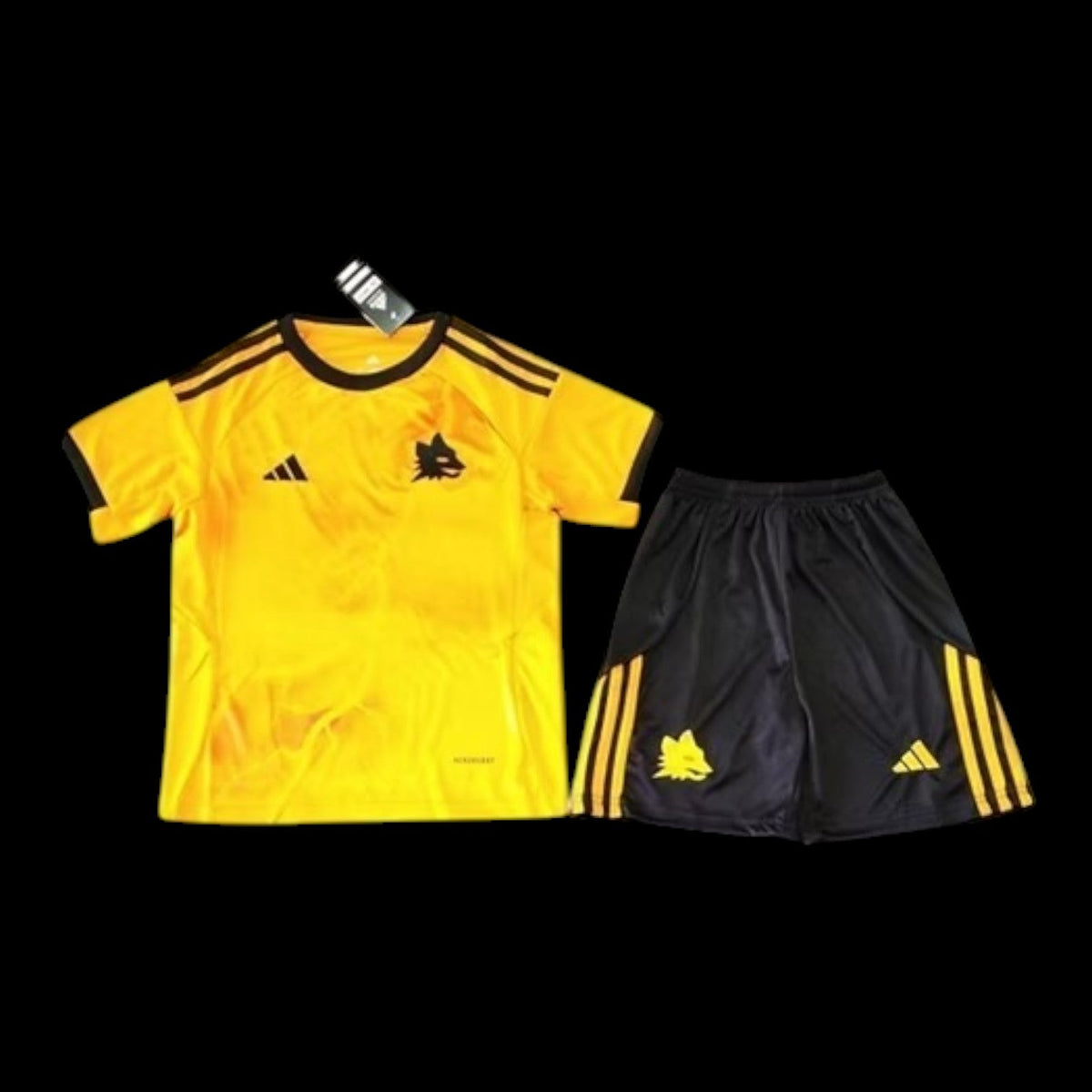 Maillot enfant AS Roma 25/26 version fan — vue face
