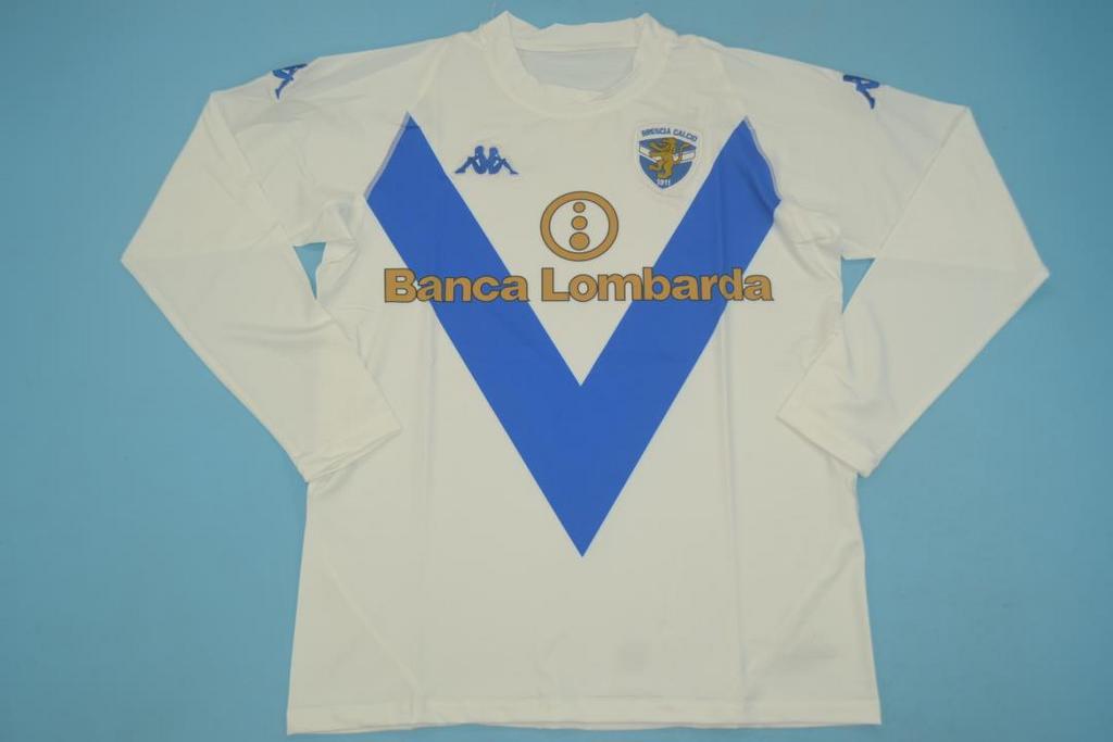 Maillot manches longues Brescia 03/04 version fan — vue face