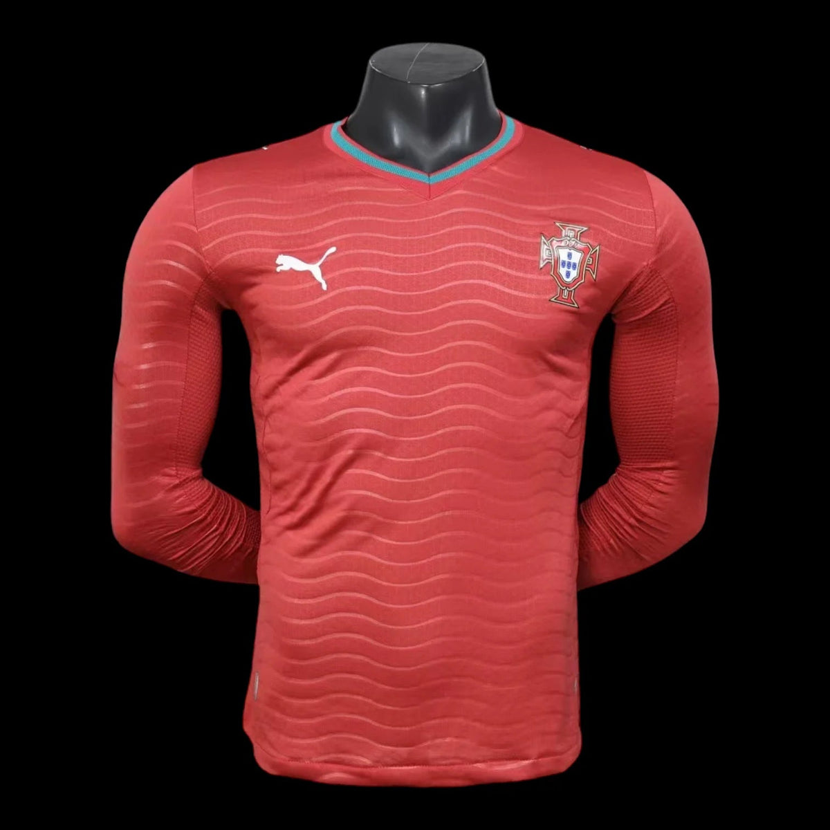 Maillot manches longues Portugal 26/27 version joueur — vue face