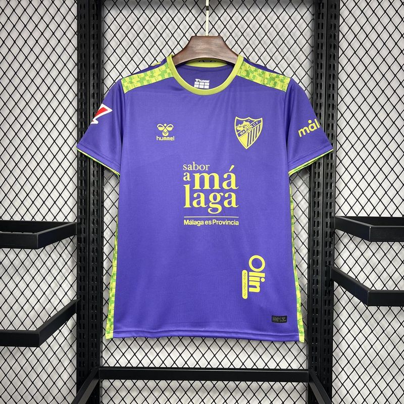 Maillot Malaga 24/25 version fan — vue face