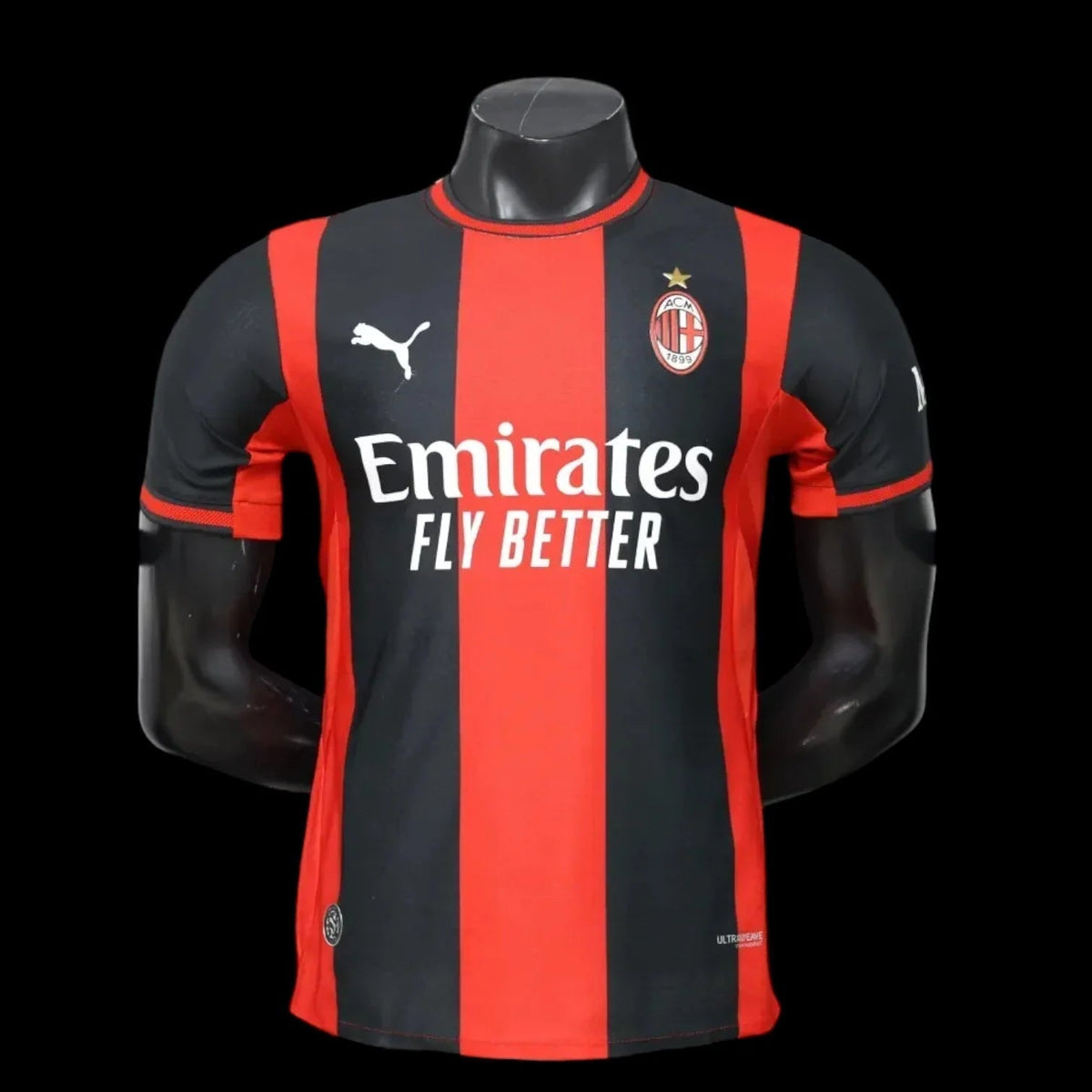 Maillot Milan AC 26/27 version joueur — vue face