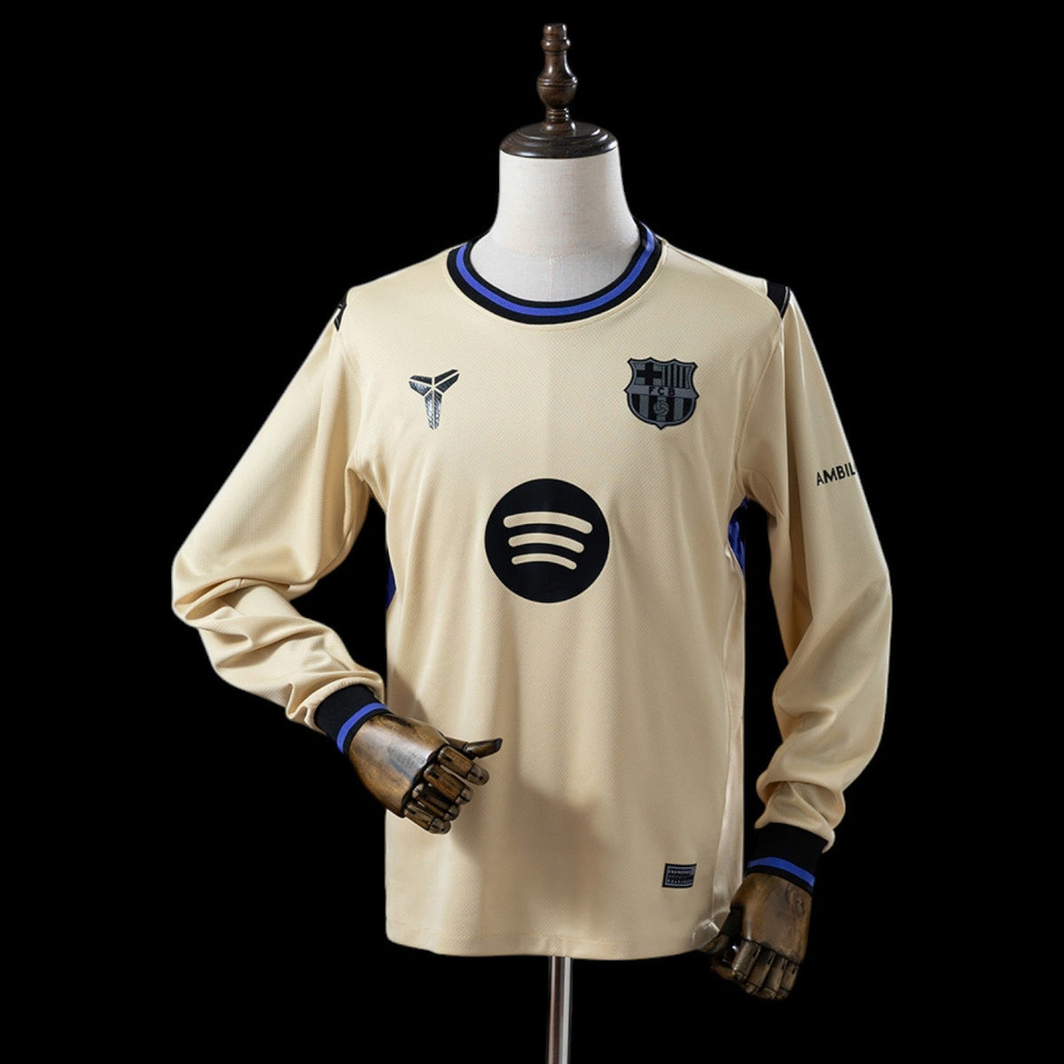 Maillot manches longues FC Barcelone 25/26 version fan — vue face