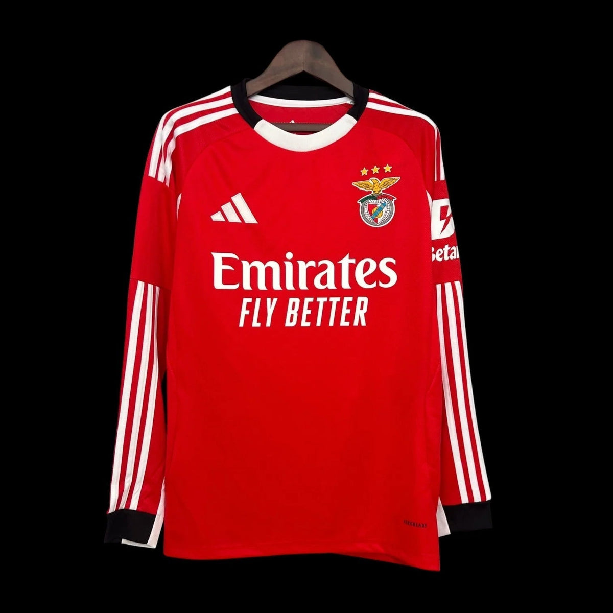 Maillot manches longues Benfica 25/26 version fan — vue face
