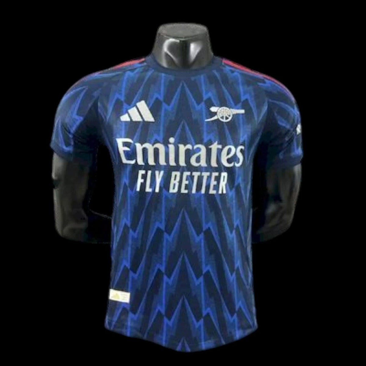 Maillot Arsenal 25/26 version joueur — vue face