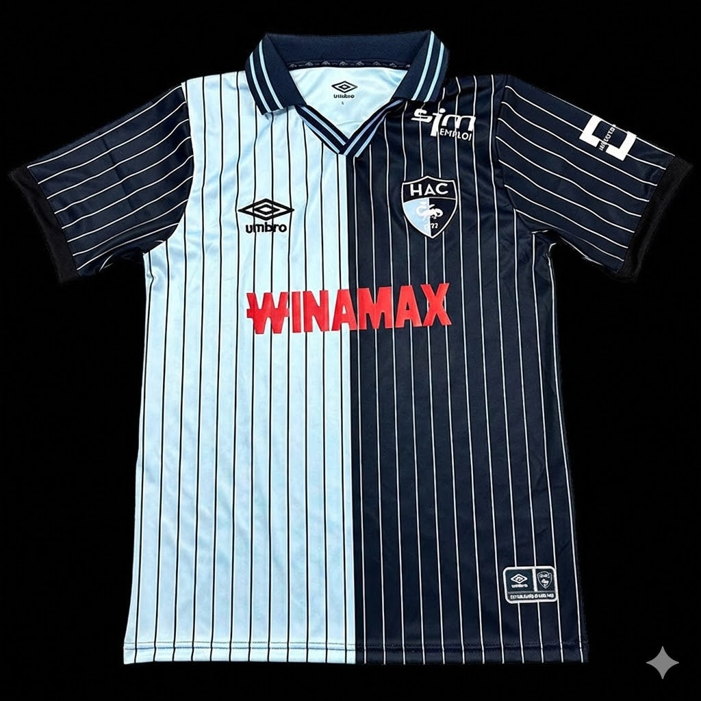 Maillot Le Havre 25/26 version fan — vue face