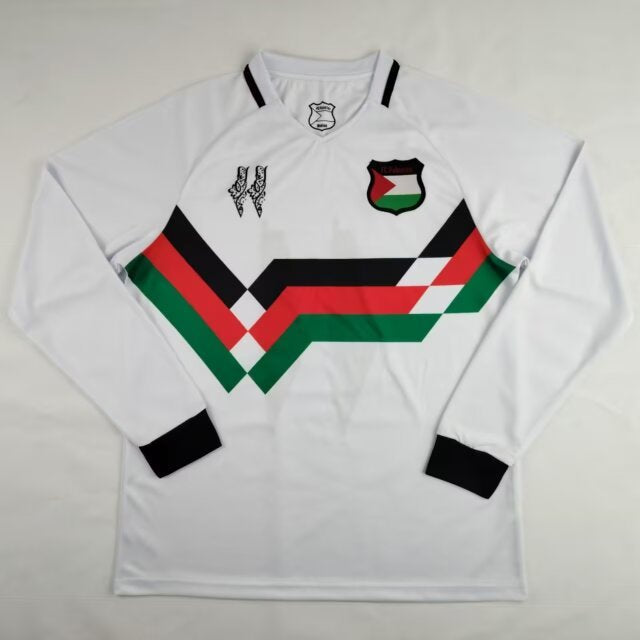 Maillot manches longues Palestine 24/25 version fan — vue face