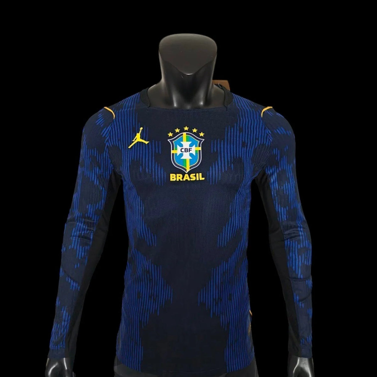 Maillot manches longues Brésil 26/27 version joueur — vue face