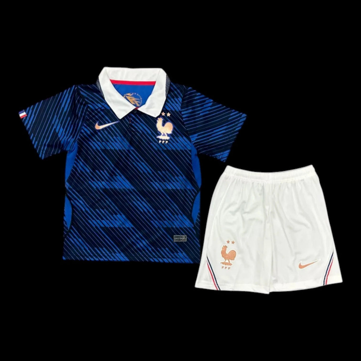 Maillot enfant Équipe de France 26/27 version fan — vue face