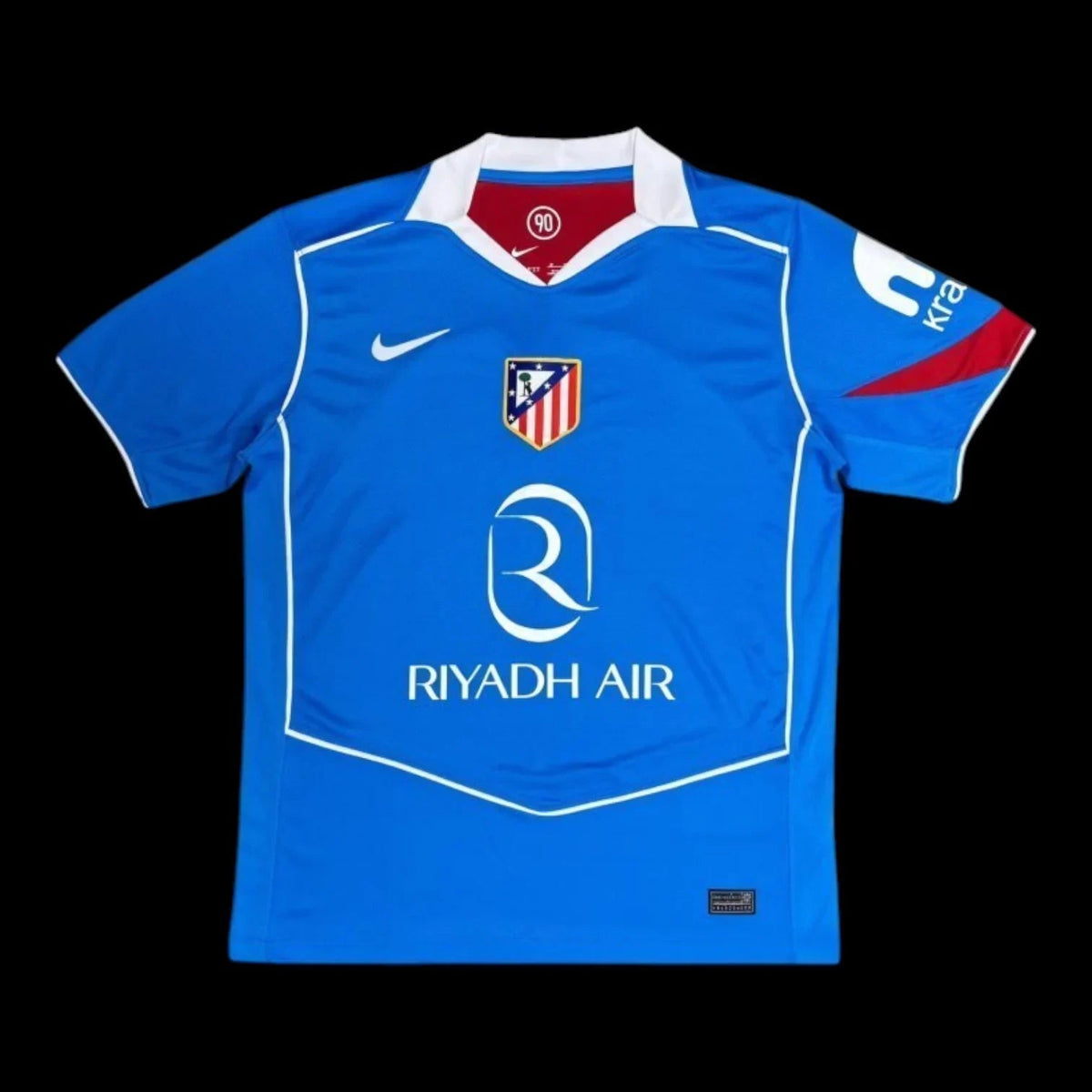Maillot Atlético Madrid 25/26 version fan — vue face
